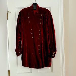 Vintage Ralph Lauren Velvet tunic